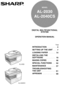 Thumbnail Sharp AL-2040CS/2030 Users Manual, Owners Manual Thumbnail Sharp AL-2040CS/2030 Users Manual, Owners Manual