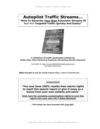 Thumbnail AutoPilot Traffic Streams Thumbnail AutoPilot Traffic Streams