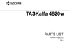 Thumbnail COPYSTAR/KM TASKalfa 4820 PARTS MANUAL