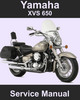 Thumbnail Yamaha XVS 650 VStar Service Repair Manual 1997-2006