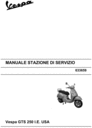 Thumbnail Vespa GTS250 i.e. Service Repair Manual 2005 USA Thumbnail Vespa GTS250 i.e. Service Repair Manual 2005 USA