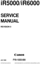 Thumbnail Canon IR-5000/6000 Tech Manual
