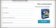 Thumbnail PHP - Paypal Button & Widget Generator