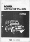 Thumbnail  Asia Rocsta Workshop, service manual