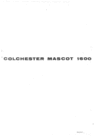 Thumbnail COLCHESTER MASCOT 1600 OPERATORS AND SERVICE MANUAL