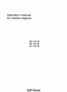 Thumbnail DAF DIESEL ENGINE 575, 615 SERIES OPERATORS MANUAL Thumbnail DAF DIESEL ENGINE 575, 615 SERIES OPERATORS MANUAL