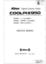 Thumbnail NIKON COOLPIX 950 SERVICE MANUAL
