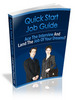 Thumbnail quick start job hunting guide- get your dream job today
