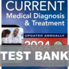 Thumbnail Test Bank for CURRENT Medical Diagnosis and Treatment 2024 6 Thumbnail Test Bank for CURRENT Medical Diagnosis and Treatment 2024 6