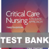 Thumbnail Test Bank for Critical Care Nursing A Holistic Approach 12th Thumbnail Test Bank for Critical Care Nursing A Holistic Approach 12th