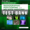 Thumbnail Bontragers Textbook of Radiographic Positioning 9th test ba