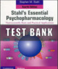 Thumbnail Stahls Essential Psychopharmacology 4th Edition Test Bank