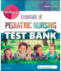 Thumbnail Wongs Essentials of Pediatric Nursing 10th Ed Test Bank