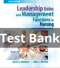 Thumbnail Leadership Roles and Management Functions in Nursing 9th TB