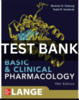 Thumbnail TEST BANK Basic and Clinical Pharmacology 15th Edition