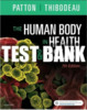 Thumbnail Test Bank for The Human Body in Health & Disease 7th Edition