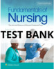 Thumbnail Test Bank for Fundamentals of Nursing 10th Edition by Taylor