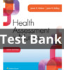 Thumbnail Test Bank For Health Assessment in Nursing 6th Edition