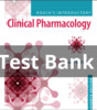 Thumbnail TEST BANK Roachs Introductory Clinical Pharmacology 11th Ed