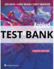 Thumbnail TEST BANK Applied Pathophysiology A Conceptual Approach 4th 