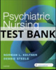 Thumbnail TEST BANK for Psychiatric Nursing 8th Edition by Keltner Nor