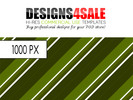 Thumbnail Retro Stripes Green Pattern For Sale