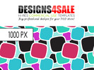 Thumbnail Retro Pattern (Blue)