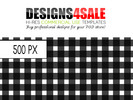 Thumbnail Gingham Check Black Pattern For Sale Thumbnail Gingham Check Black Pattern For Sale
