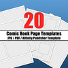Thumbnail Comic Book Page Templates