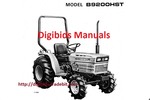 Thumbnail Kubota B9200 Hst  Operator Manual (Hi Quality)Download