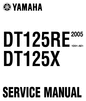 Thumbnail YAMAHA DT125RE DT125X  1D01 AE1 2005 Complete Service Manual