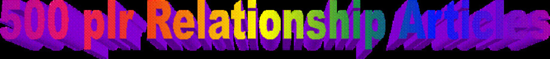 Thumbnail 500 plr Relationship Articles Thumbnail 500 plr Relationship Articles