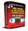 Thumbnail WordPress HTML And Blogger Templates In A Box V2 (MRR)