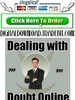 Thumbnail Dealing With Doubt Online