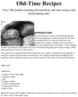 Thumbnail Old-Time Recipes