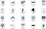Thumbnail Package of Over 1,700 Tattoo Designs - High Quality 