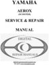 Thumbnail YAMAHA AEROX SERVICE REPAIR MANUAL