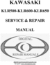 Thumbnail KAWASAKI KLR500 KLR600 KLR650 REPAIR MANUAL
