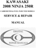 Thumbnail KAWASAKI 2008 NINJA 250R REPAIR MANUAL