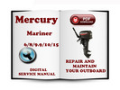 Thumbnail Mercury Mariner Outboard 6 8 9.9 10 15 HP 2-stroke Service Repair Manual Download
