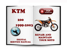 Thumbnail KTM 200 1999-2003 Service Repair Manual Download