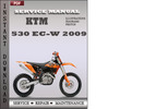 Thumbnail KTM 530 EC-W 2009 Service Repair Manual Download