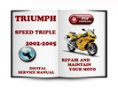 Thumbnail Triumph Speed Triple 2002-2005 Service Repair Manual Downloa