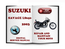 Thumbnail Suzuki Savage LS650 2003 Service Repair Manual Download