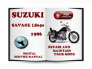 Thumbnail Suzuki Savage LS650 1986 Service Repair Manual Download Thumbnail Suzuki Savage LS650 1986 Service Repair Manual Download