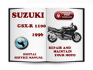 Thumbnail Suzuki GSX-R1100 1996 Service Repair Manual Download