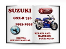 Thumbnail Suzuki GSX-R750 1993-1995 Service Repair Manual Download