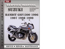 Thumbnail Suzuki Bandit GSF1200 1997 Service Repair Manual Download
