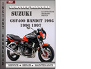 Thumbnail Suzuki Bandit GSF400 1997 Service Repair Manual Download