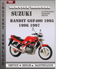 Thumbnail Suzuki Bandit GSF400 1996 Service Repair Manual Download
